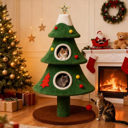 Christmas Cat Tree
