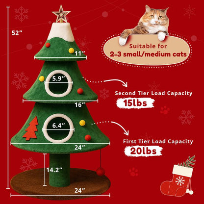 Christmas Cat Tree